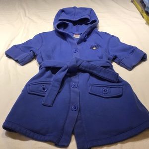 Girls hoodie sweater, short sleeve, fleece  7-8